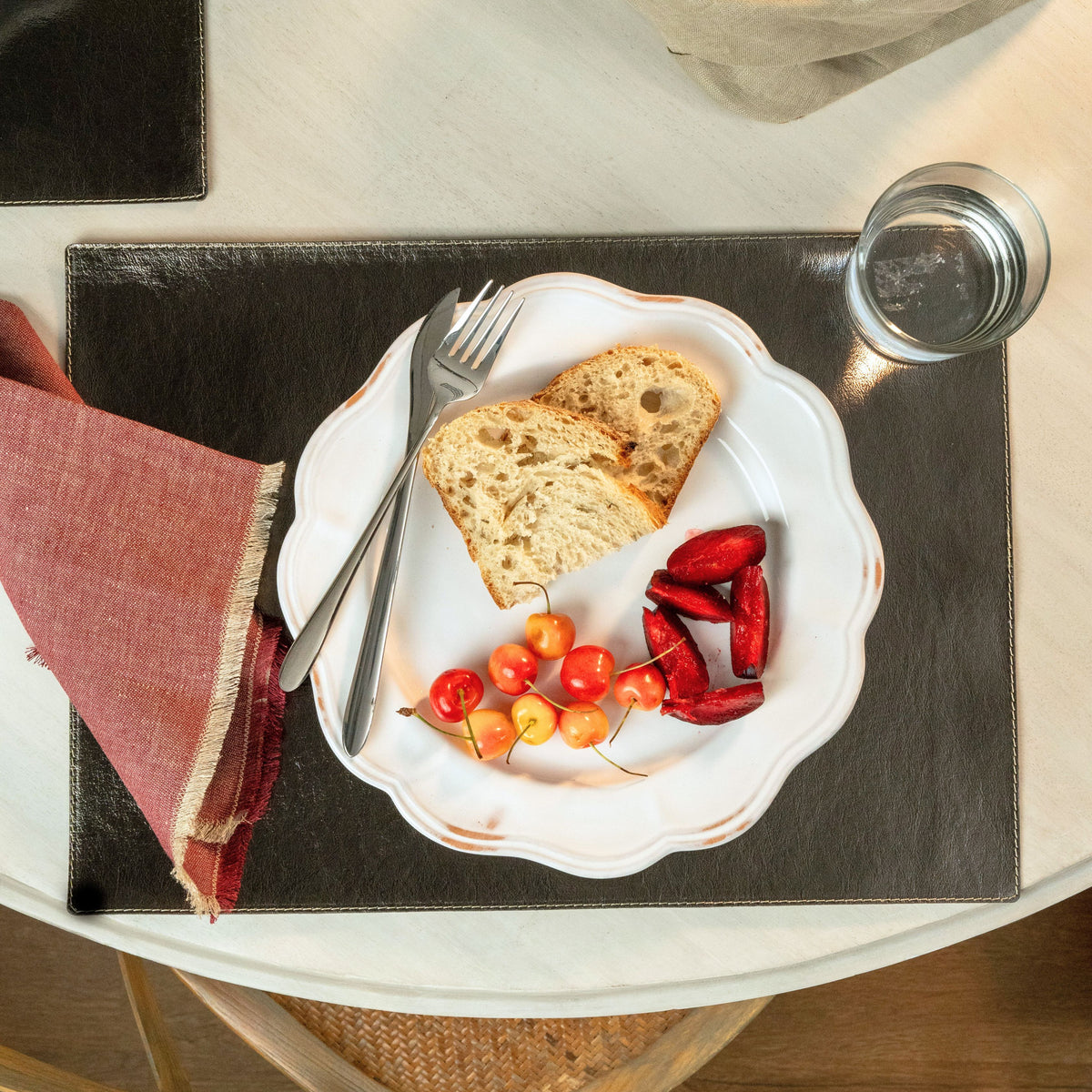 METALLIC PLACEMAT RECTANGLE