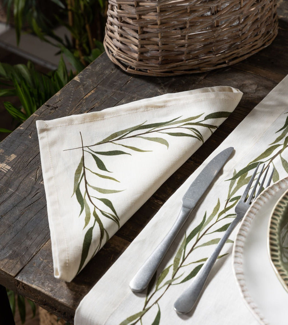 NAPKIN OLIVA LEAF