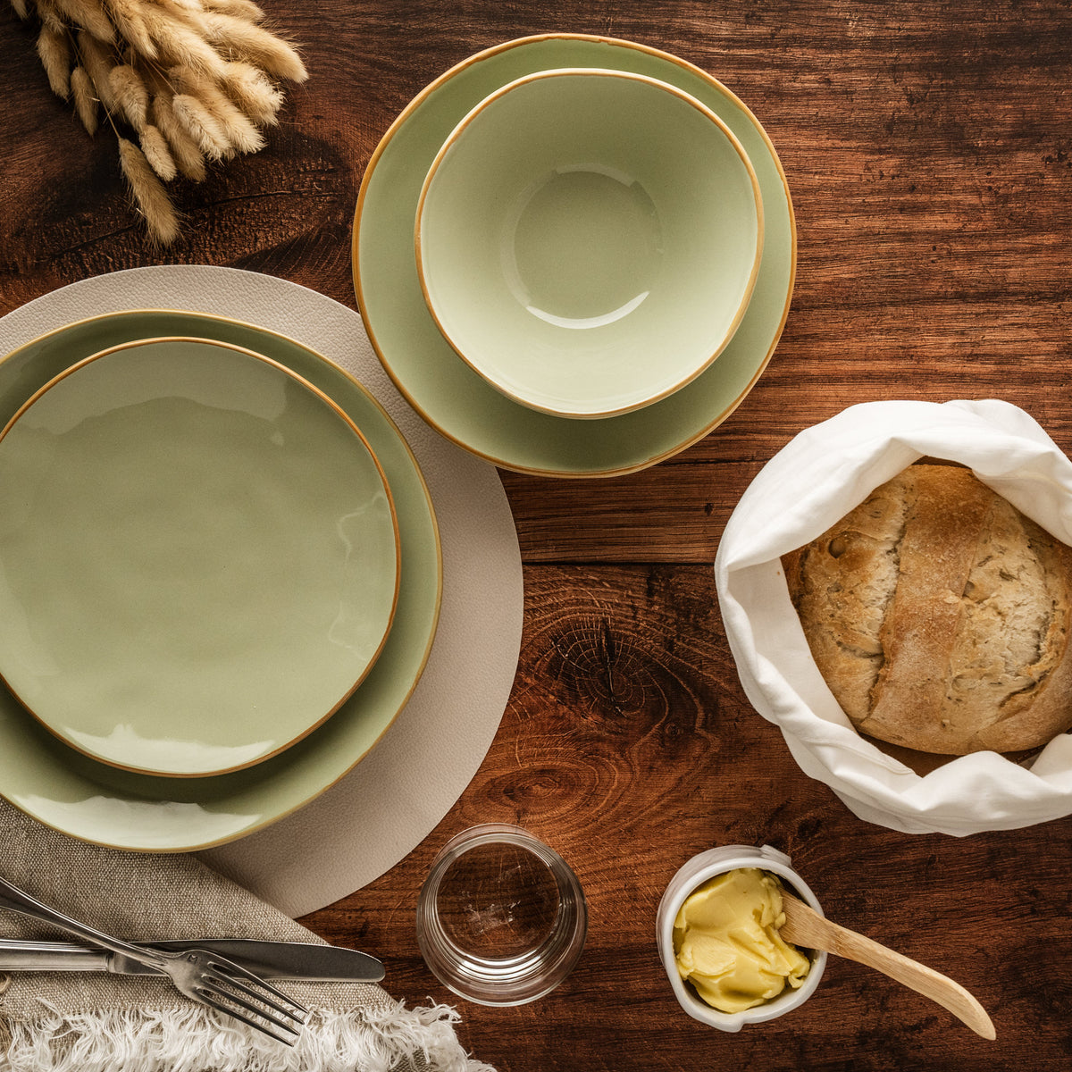 FLORENTINE VERDE CEREAL BOWL