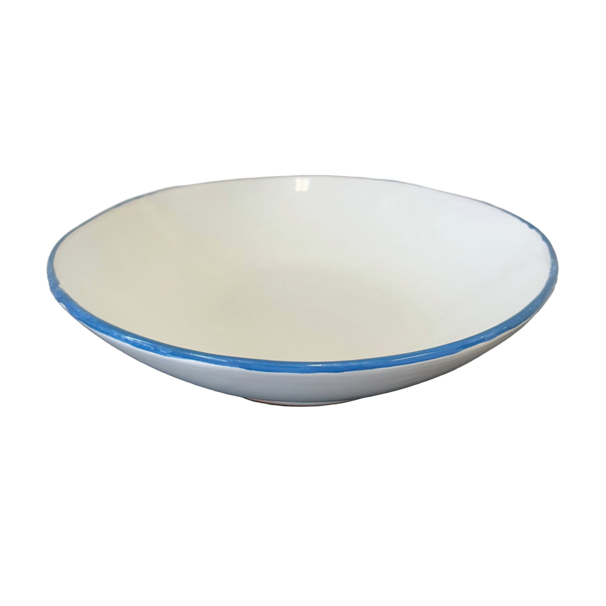 FLORENTINE BLUE RIM PASTA BOWL