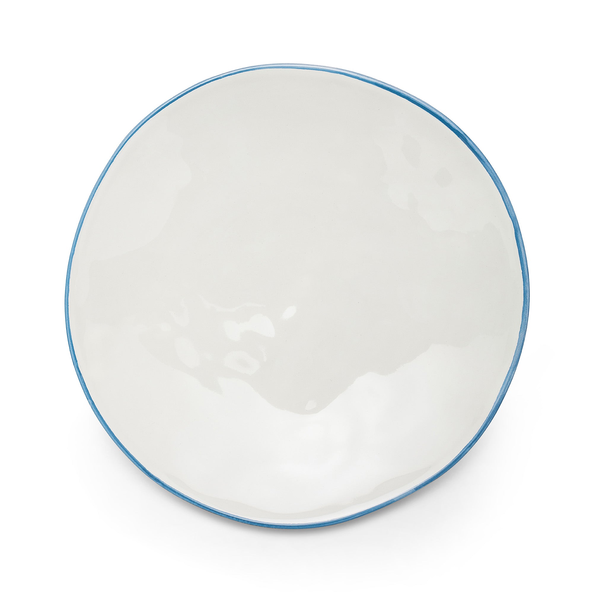 FLORENTINE BLUE RIM DINNER PLATE
