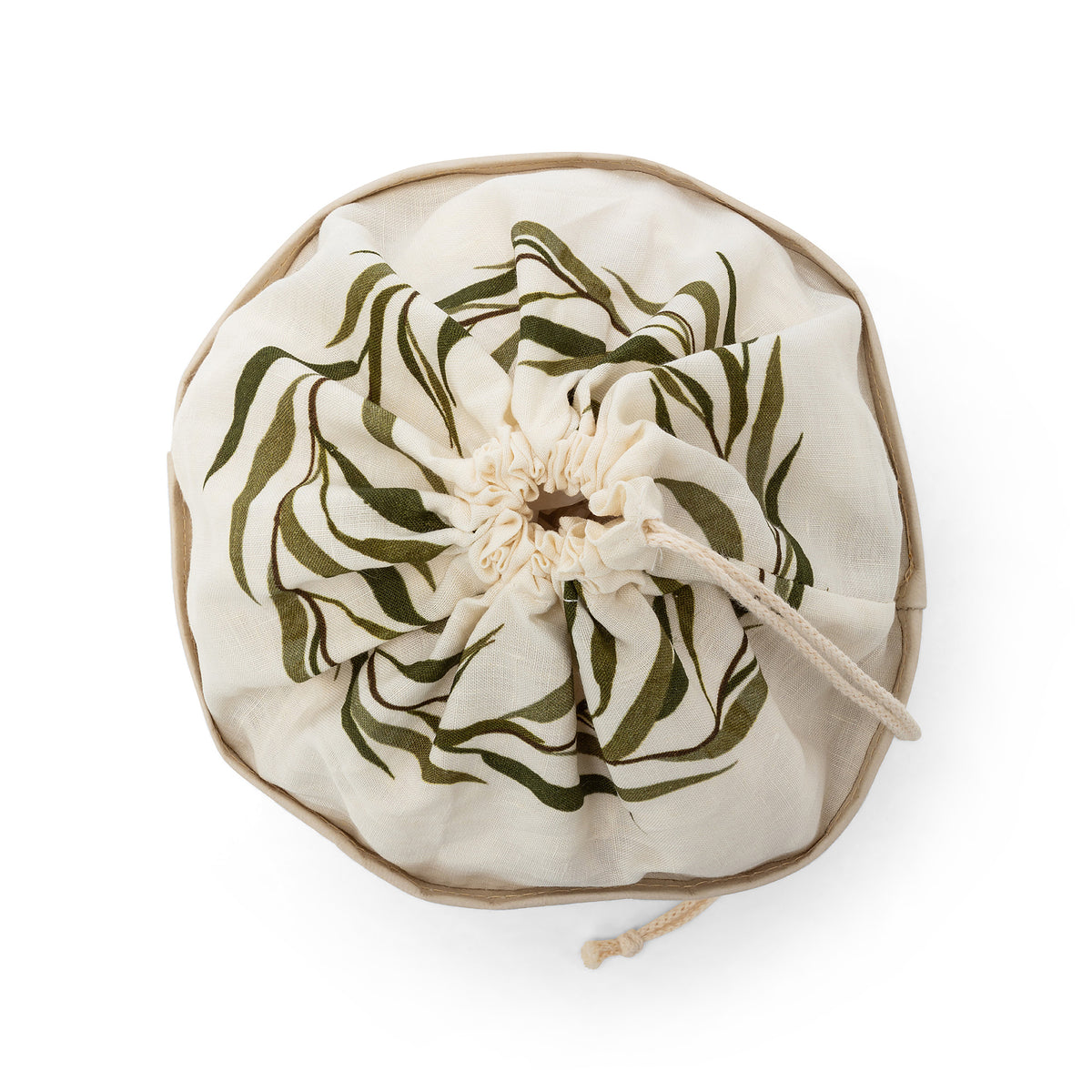 PORTA PANE BREAD STORAGE BAG OLIVA LEAF