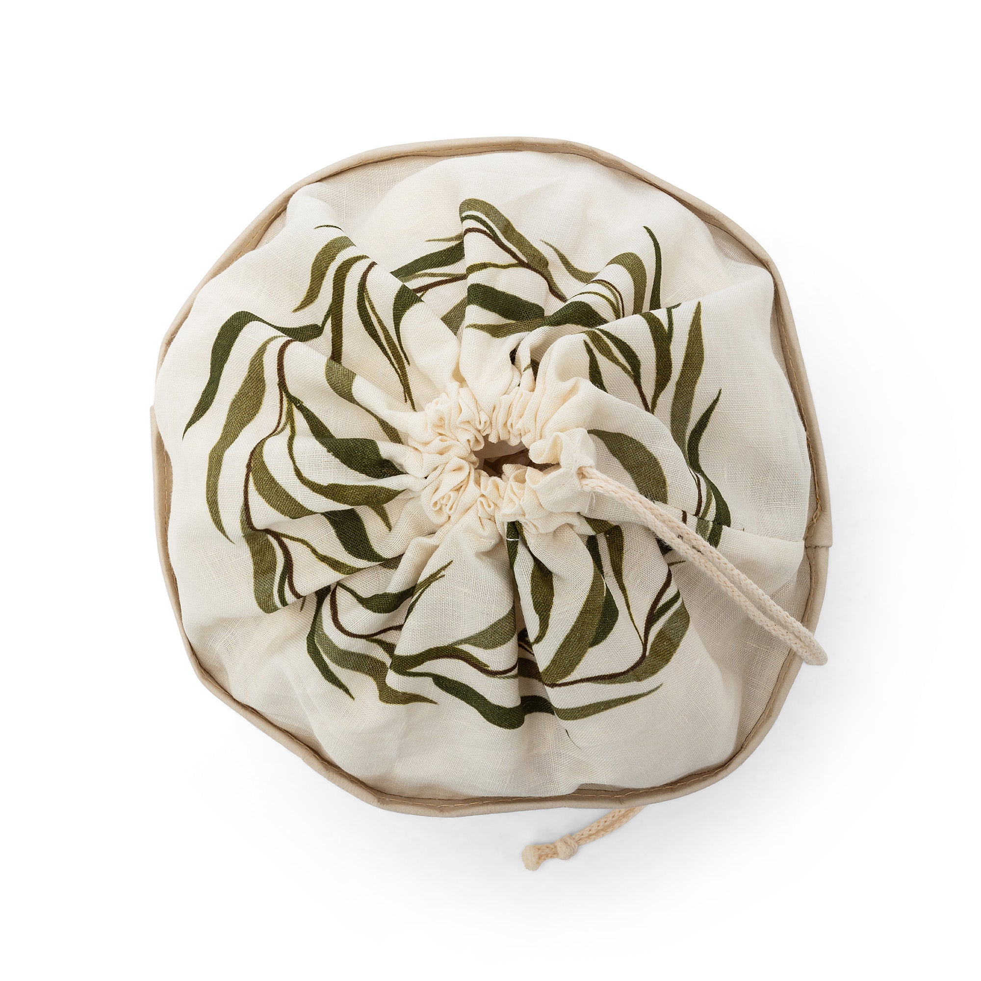 PORTA PANE BREAD STORAGE BAG OLIVA LEAF