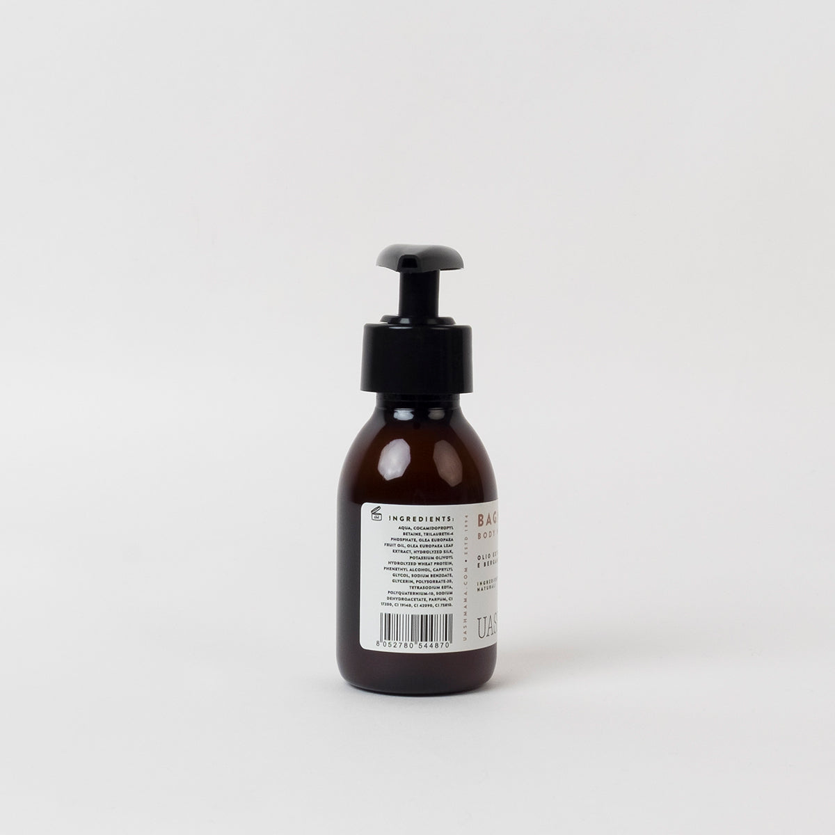 BODY WASH WITH ORGANIC OLIVE OIL & BERGAMOT
