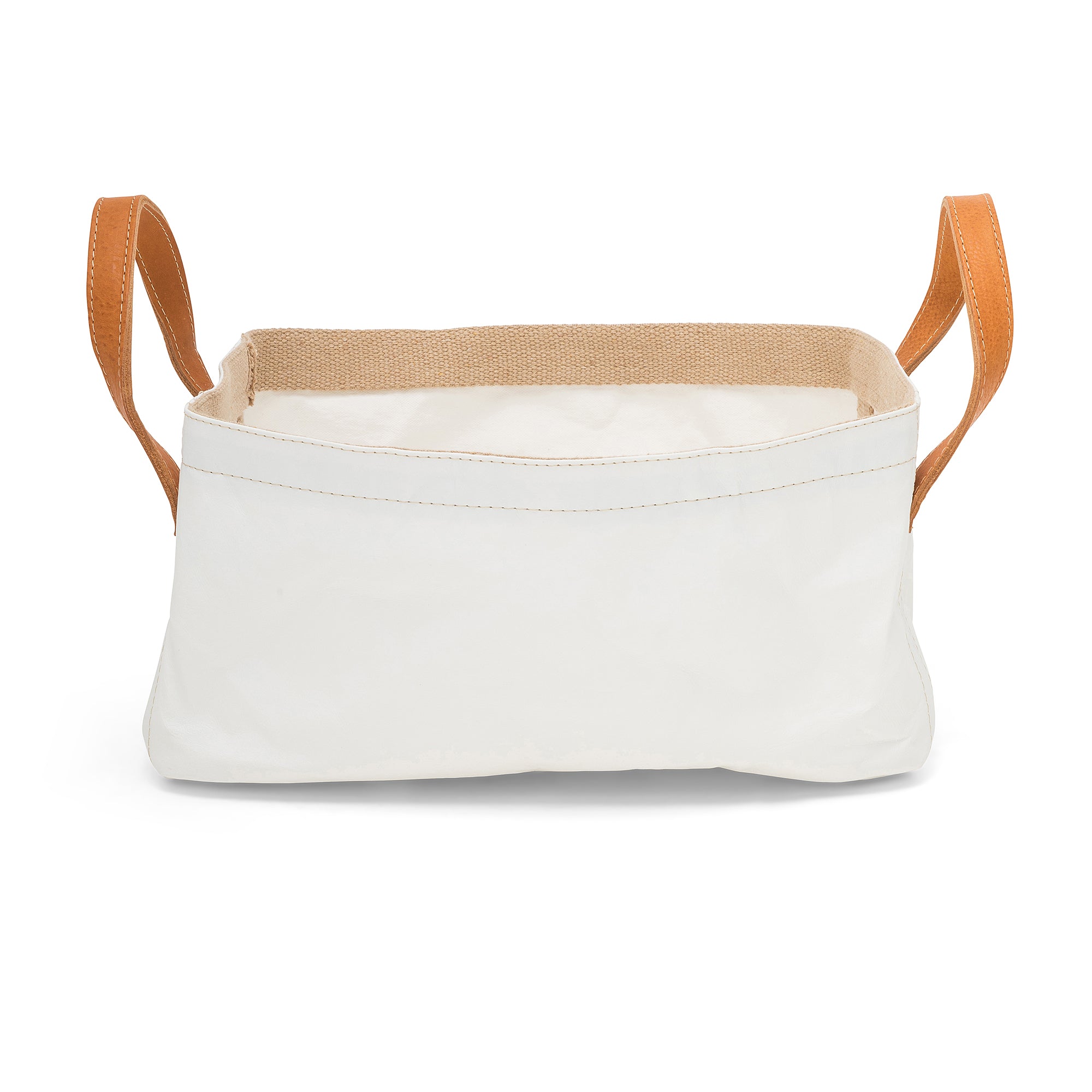 VASSOIO TRAY LEATHER HANDLES
