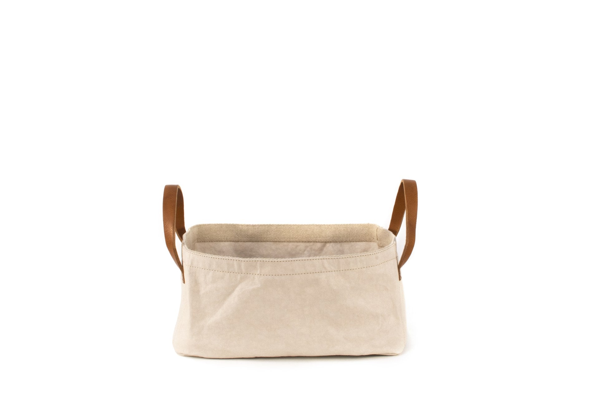 VASSOIO TRAY LEATHER HANDLES