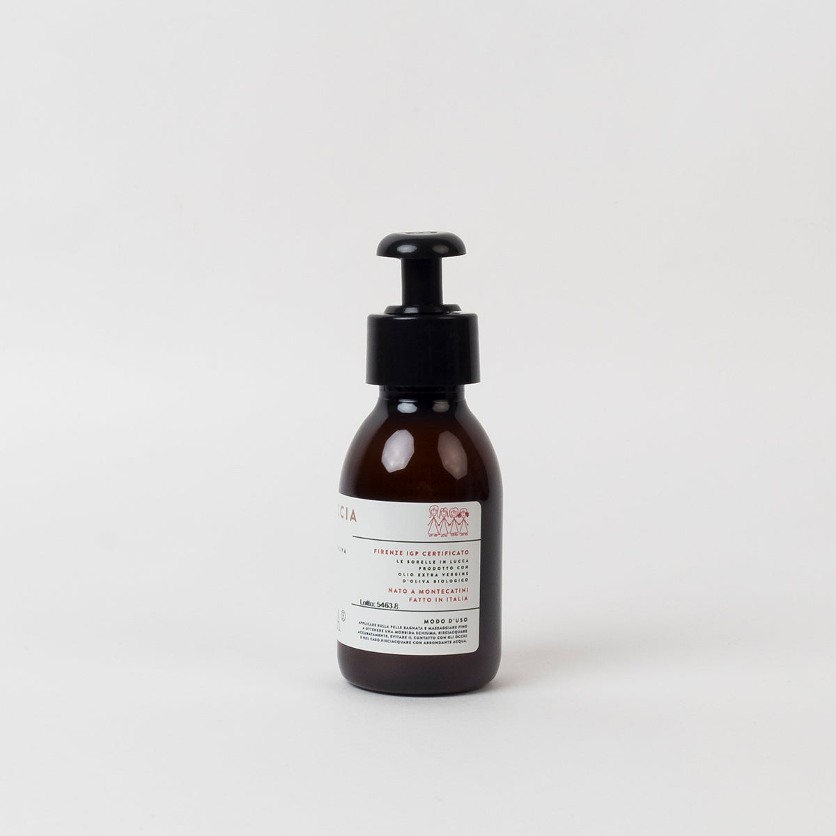 BODY WASH WITH ORGANIC OLIVE OIL & BERGAMOT