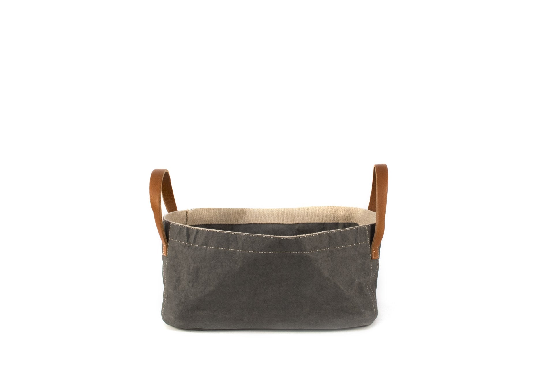 VASSOIO TRAY LEATHER HANDLES