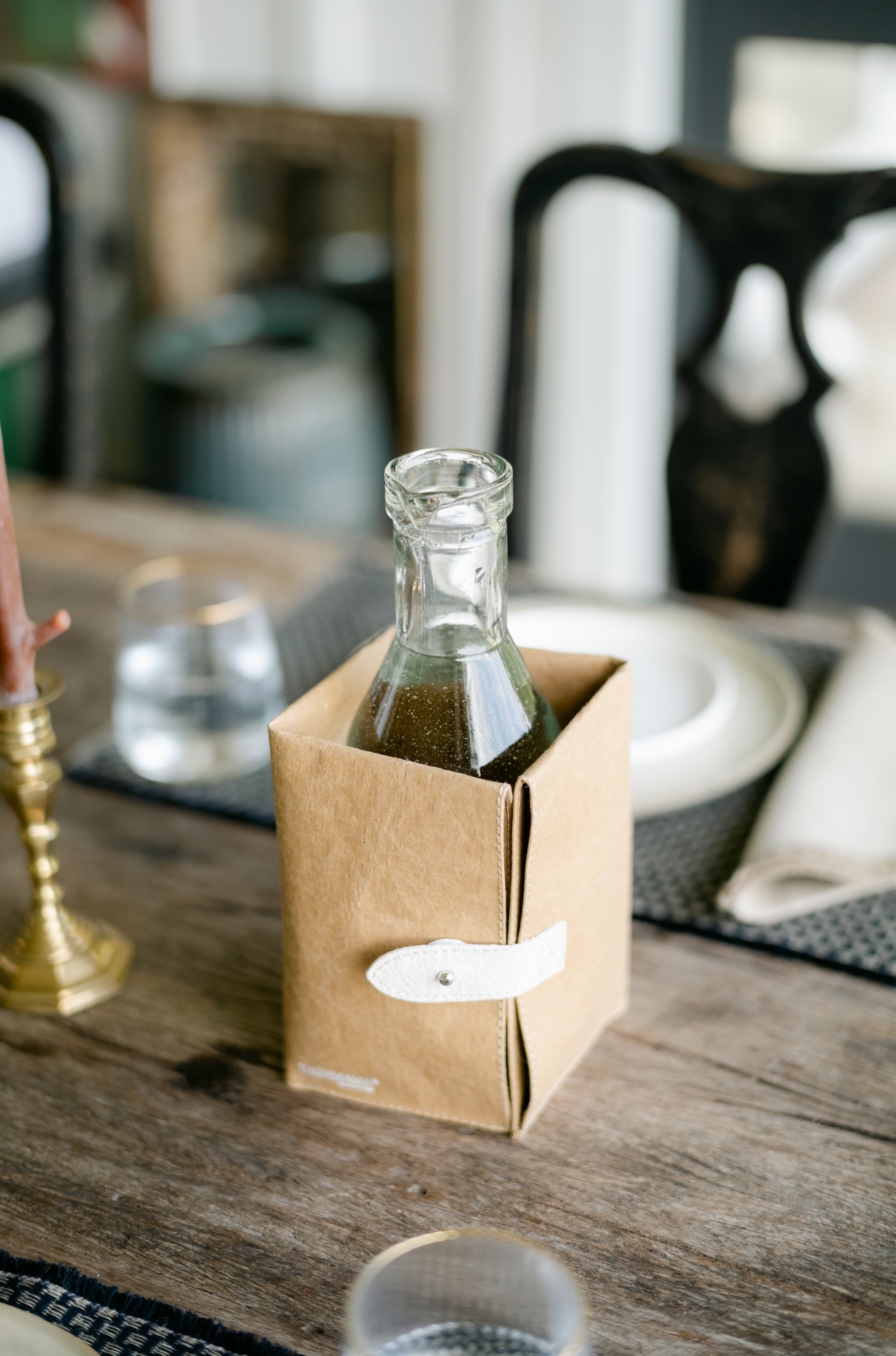 custom calligraphy & wedding invitations in portland, oregon | yay yay yes  wine bottle gift tags — everglow handmade | rachel larsen