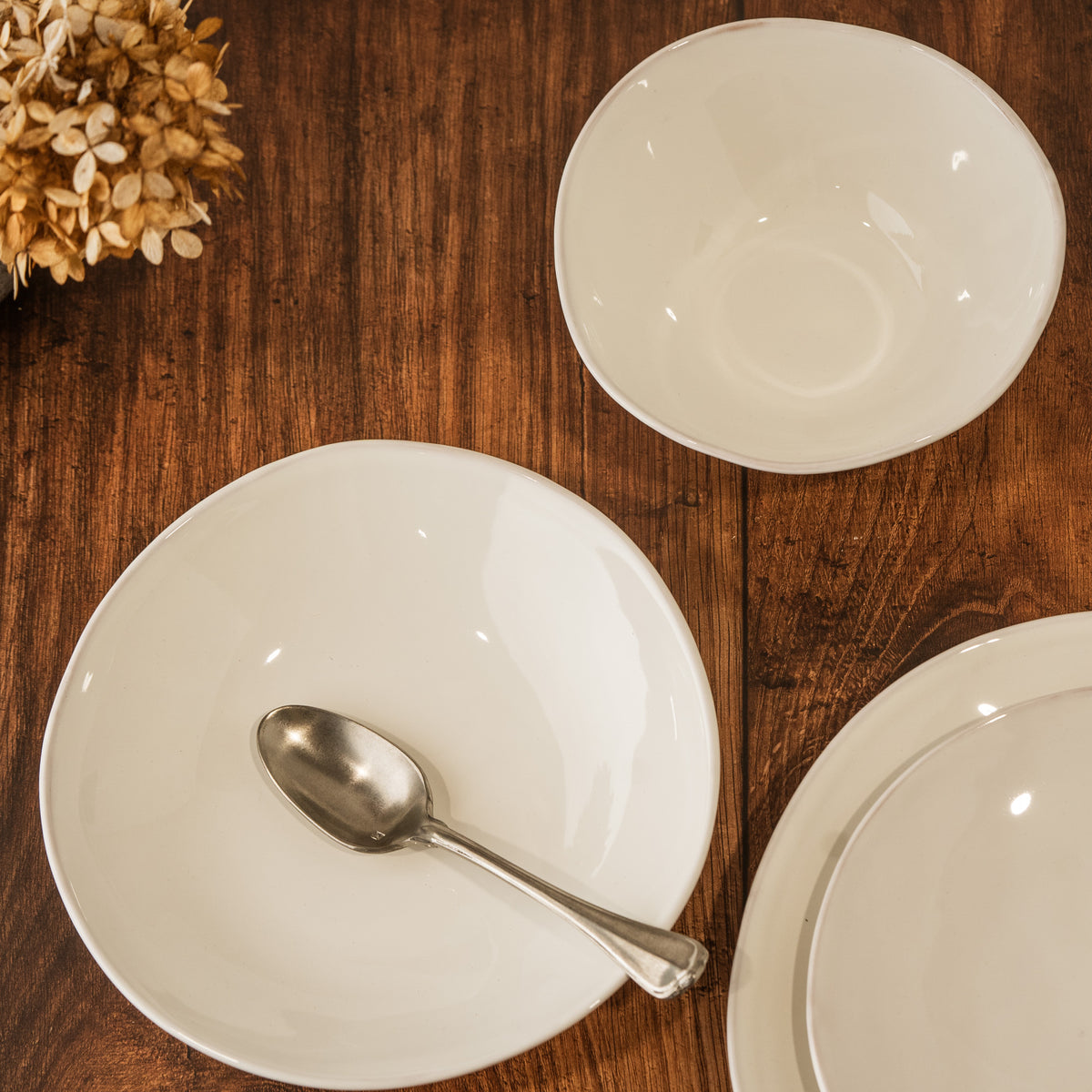 FLORENTINE WHITE PASTA BOWL