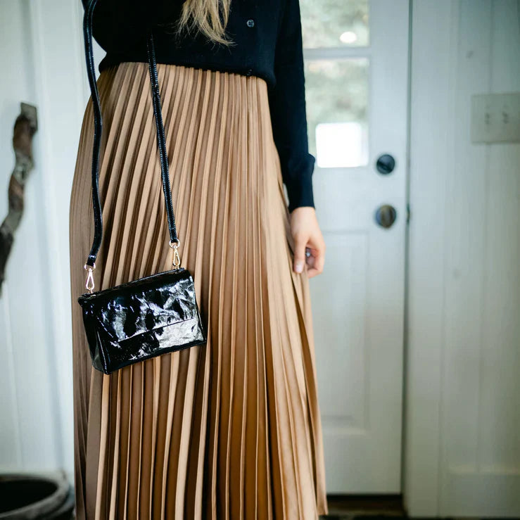 BON-BON GLOSSY SMALL CROSSBODY