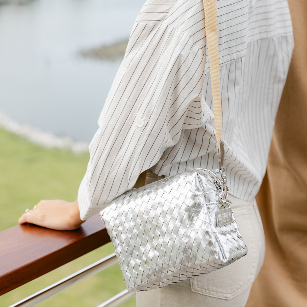 TRACOLLA CROSSBODY BAG LARGE WOVEN