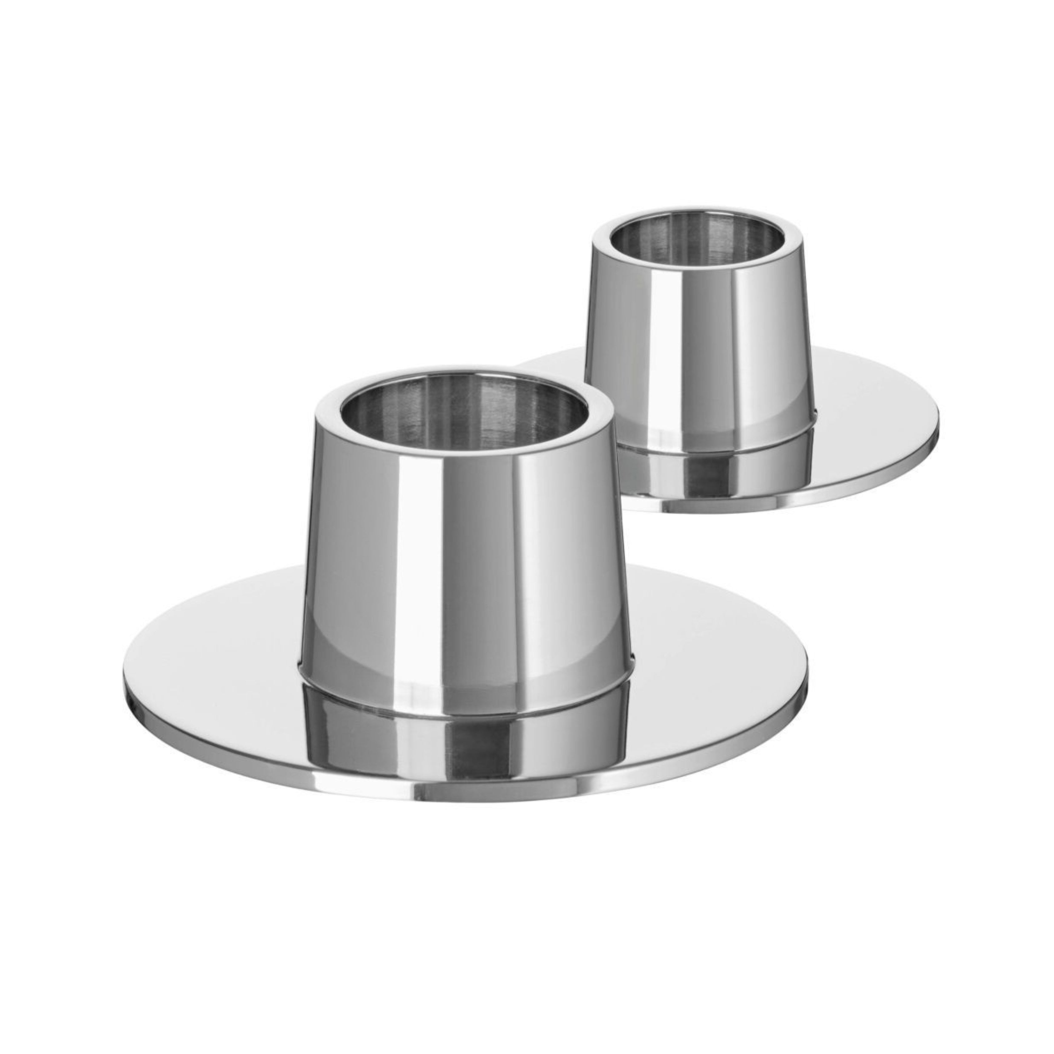 METALLIC CANDLE HOLDERS