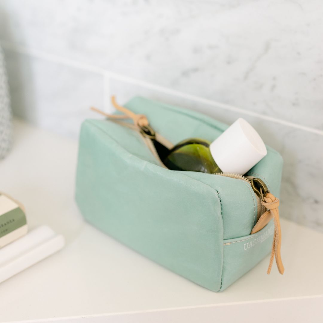 COSMETIC BAG GLOSSY OCEANO
