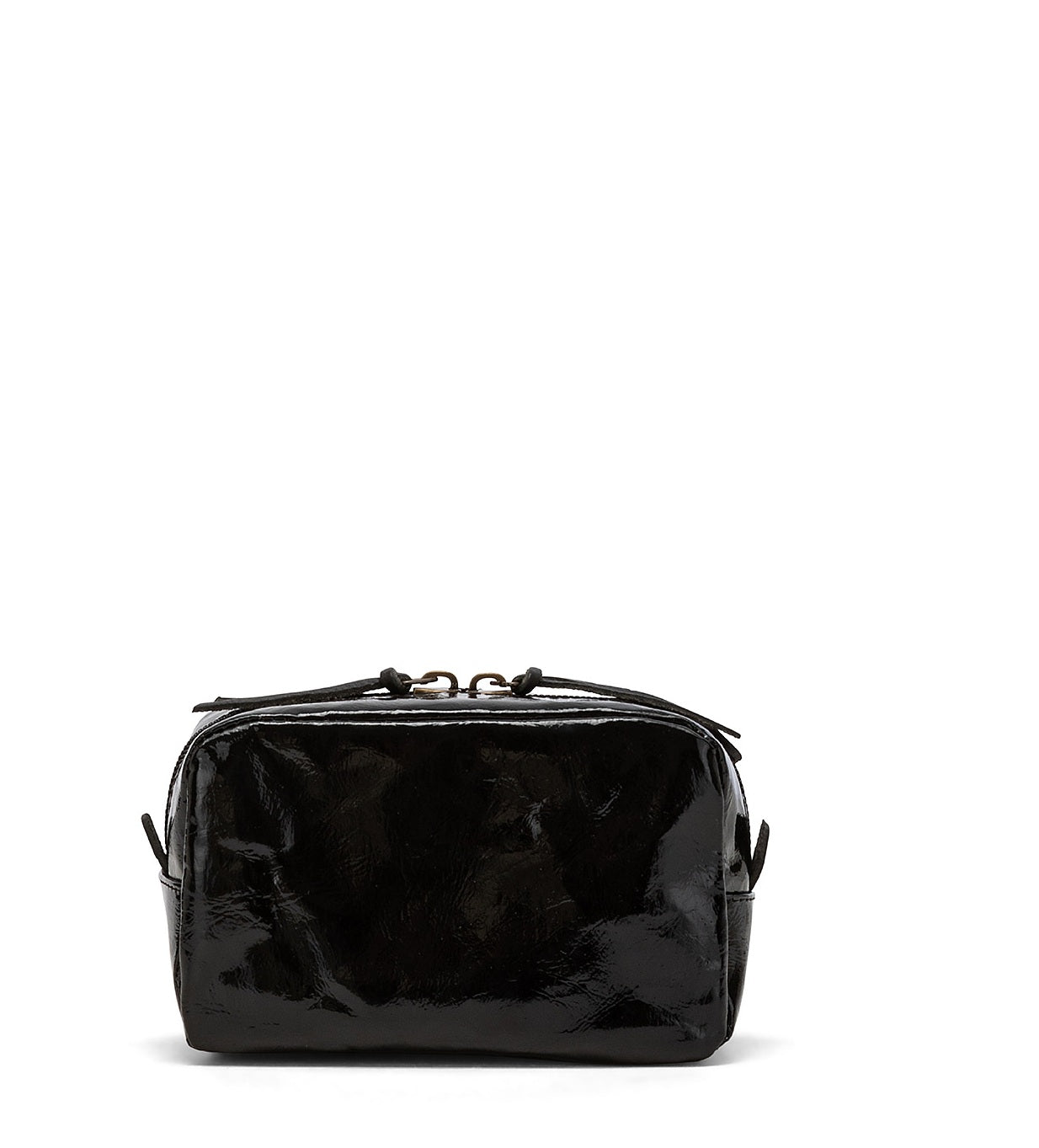 COSMETIC BAG GLOSSY BLACK