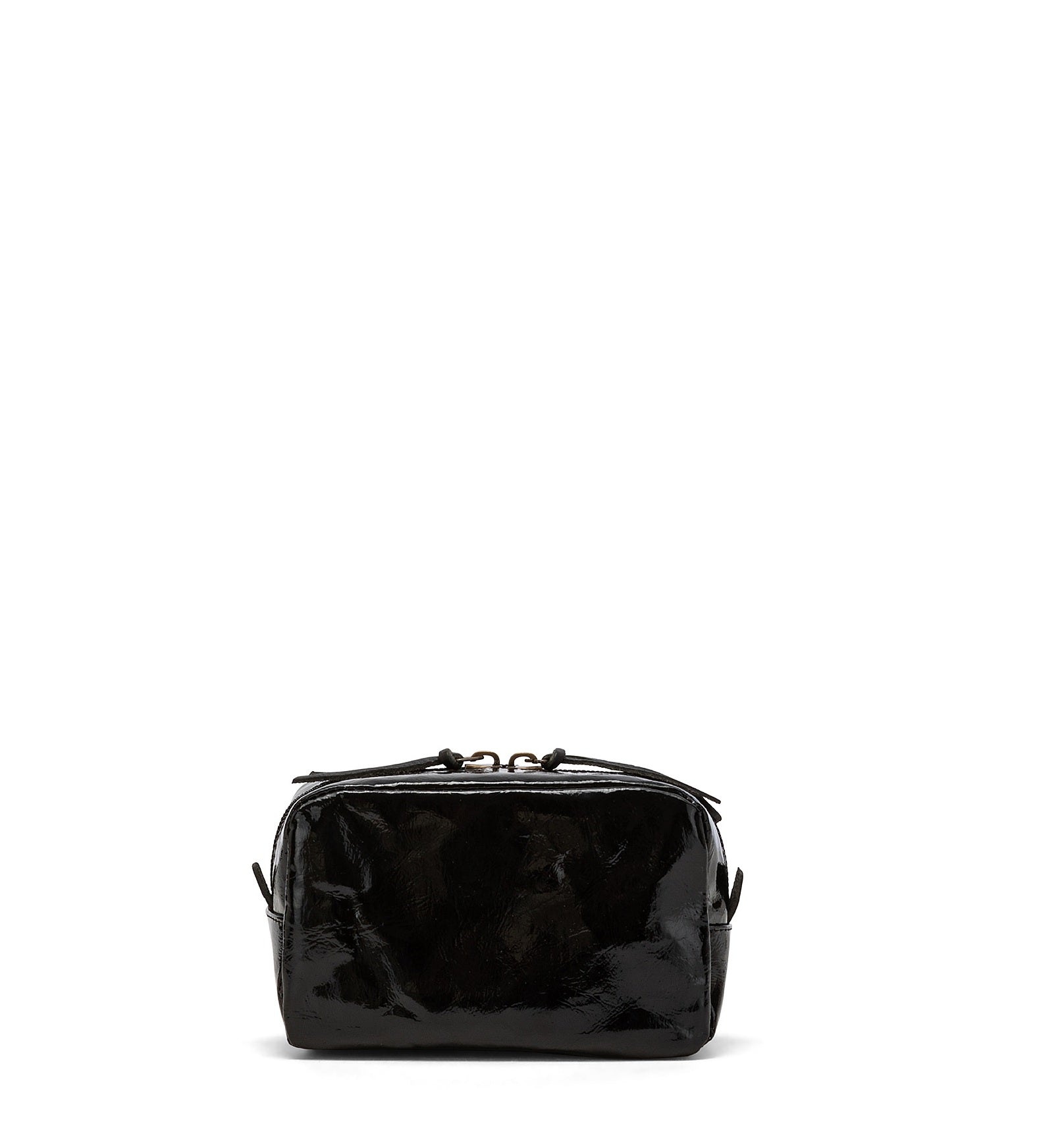 COSMETIC BAG GLOSSY BLACK