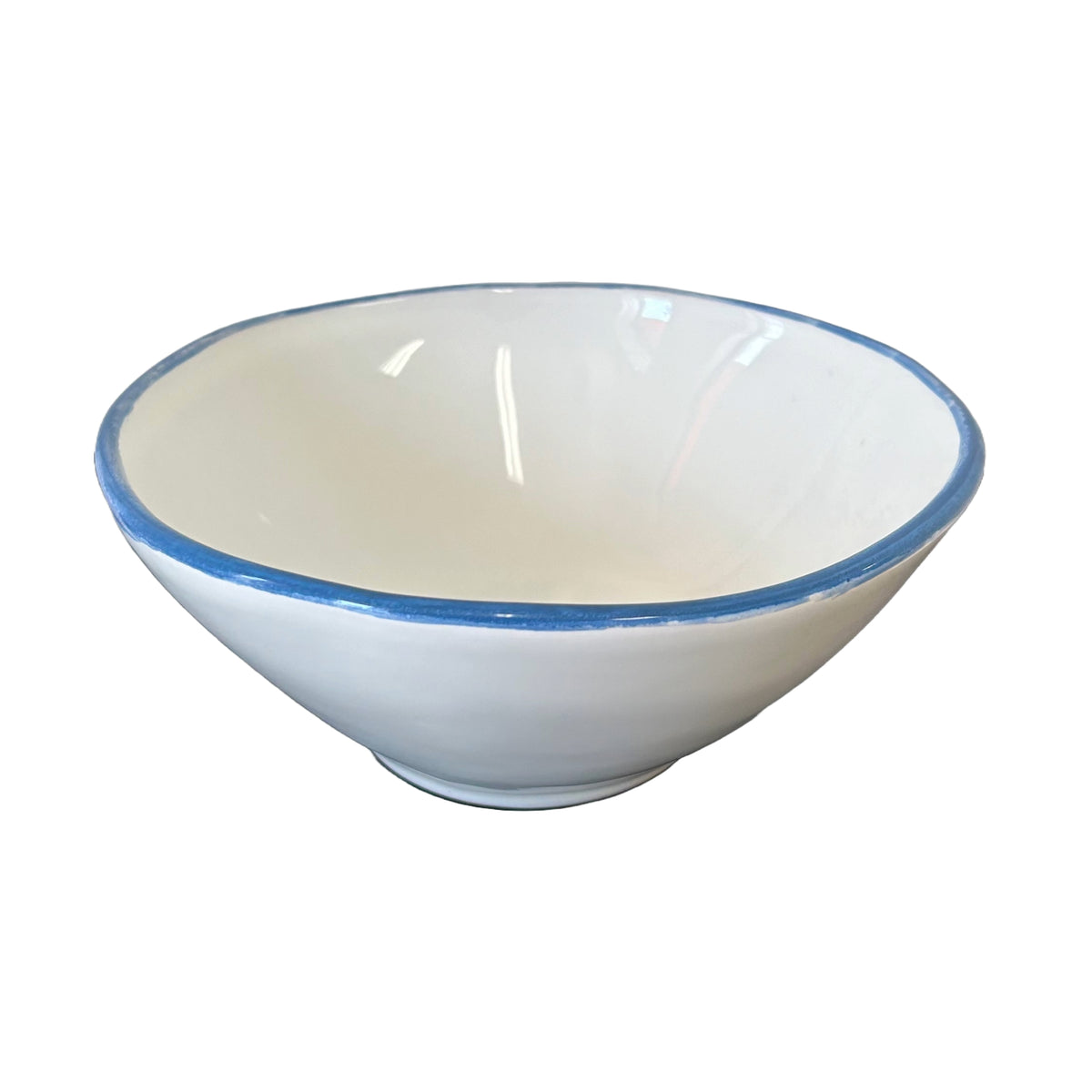 FLORENTINE BLUE RIM CEREAL BOWL