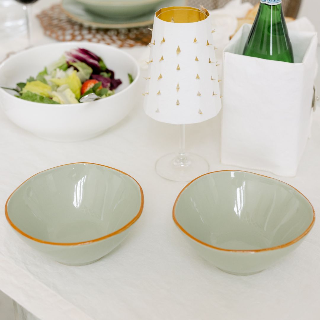 FLORENTINE VERDE CEREAL BOWL
