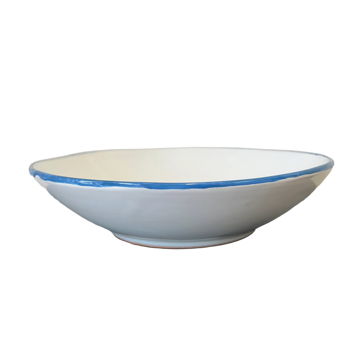 FLORENTINE BLUE RIM PASTA BOWL