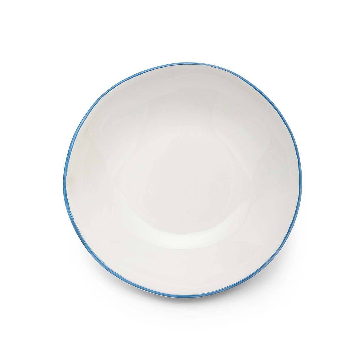 FLORENTINE BLUE RIM PASTA BOWL