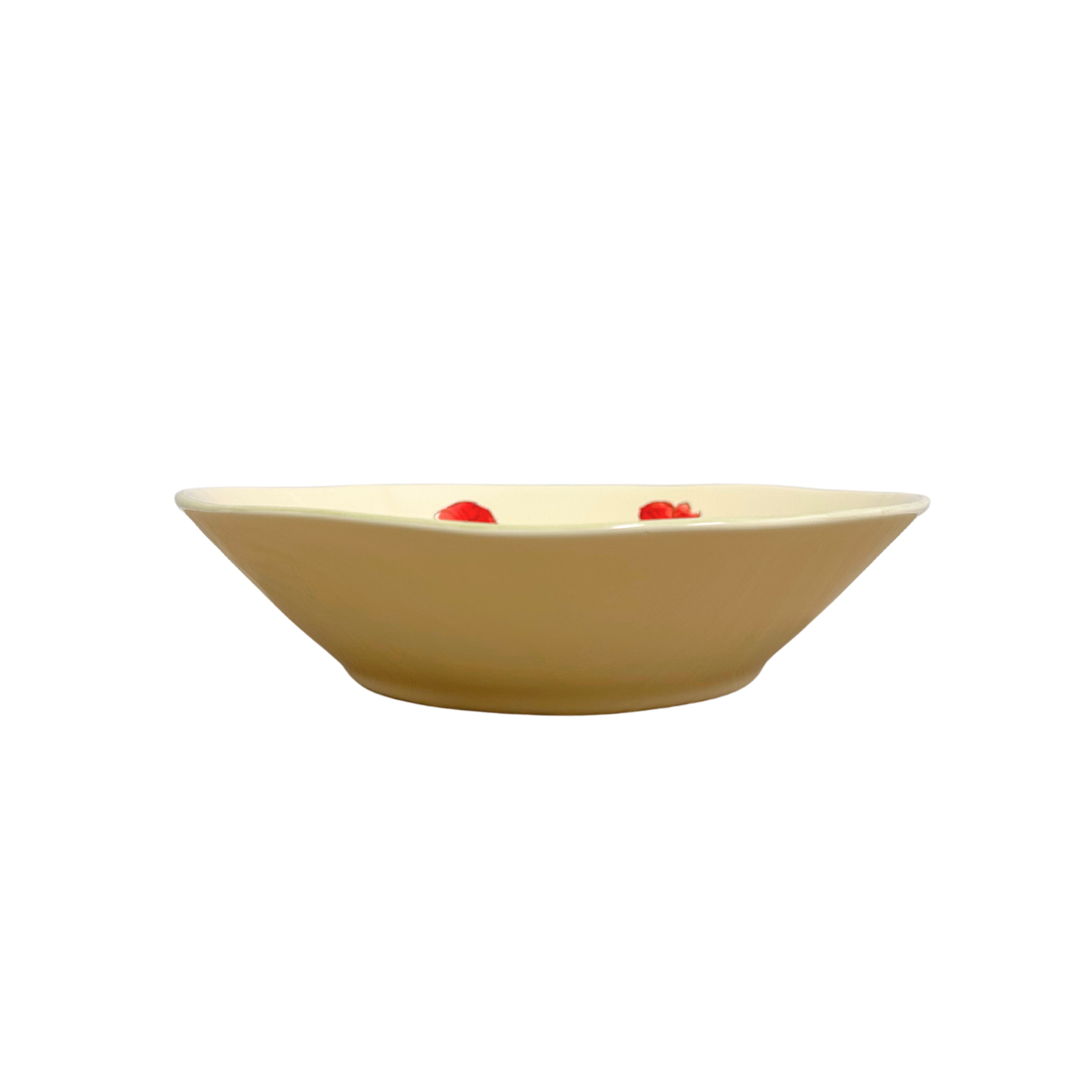 POPPY CERAMIC PASTA BOWL