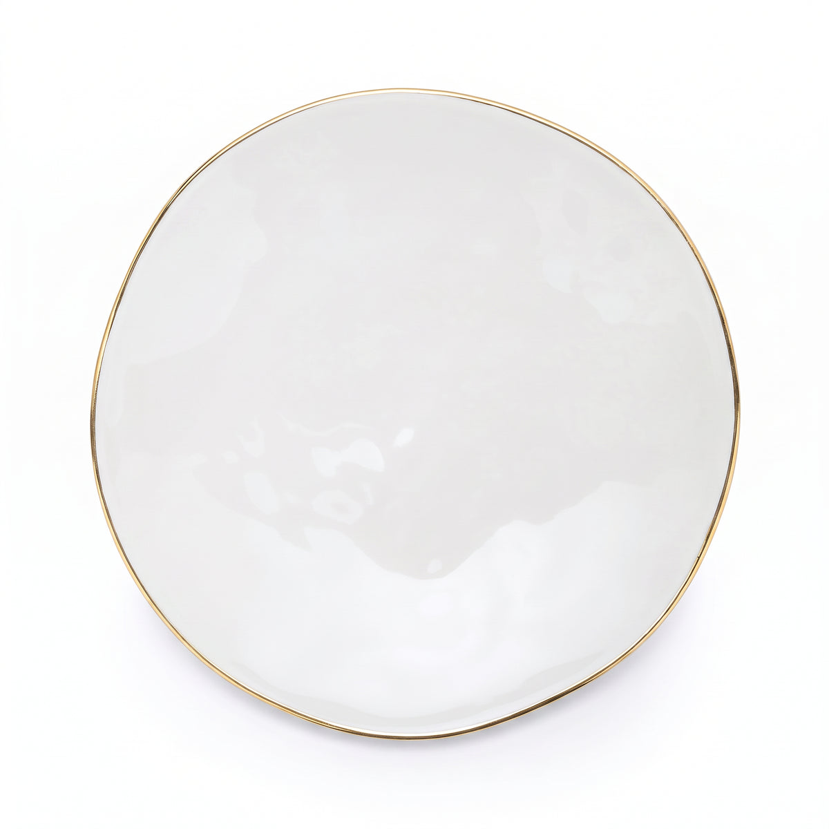 FLORENTINE GOLD RIM DINNER PLATE