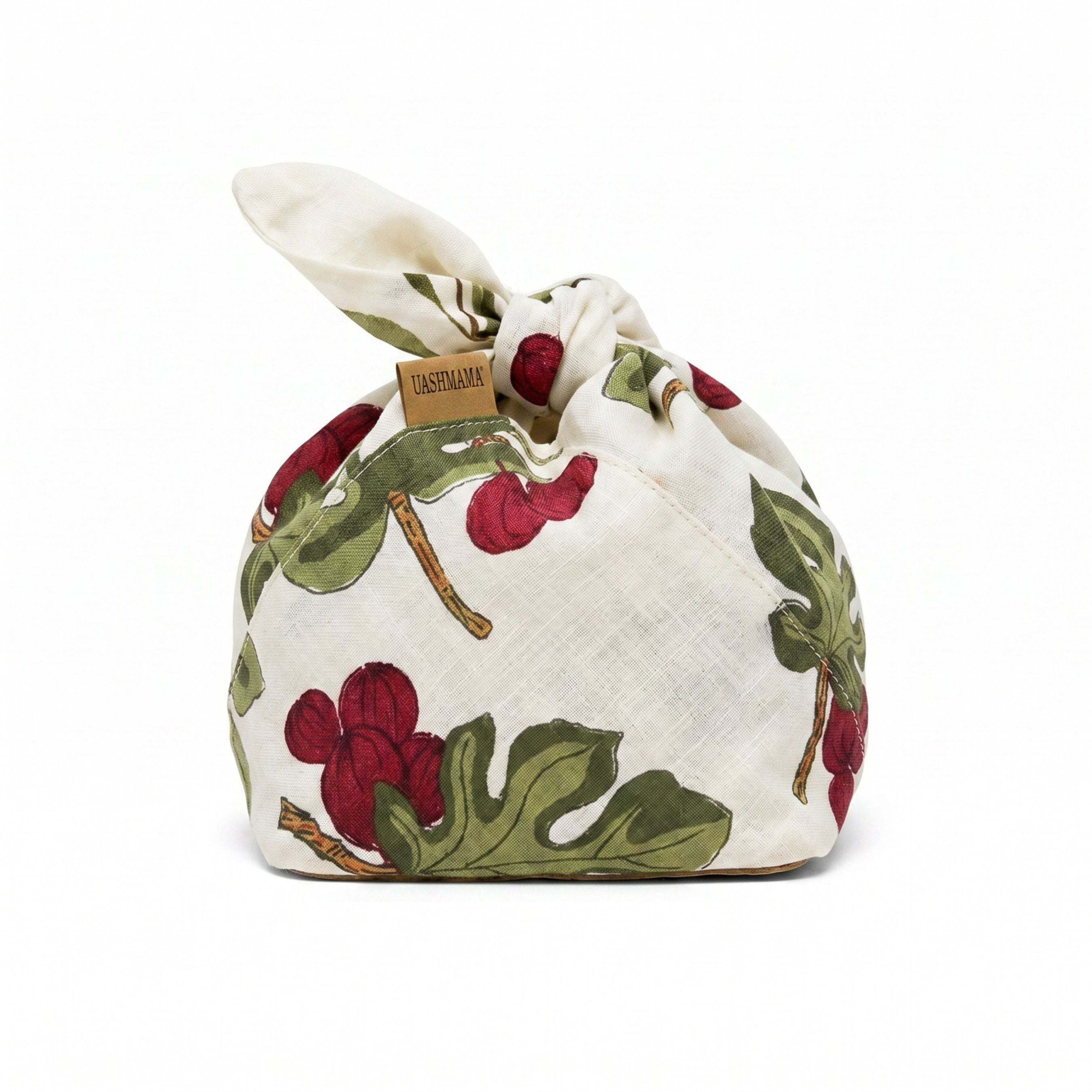 LINEN FIOCCO BREAD BAG FIG
