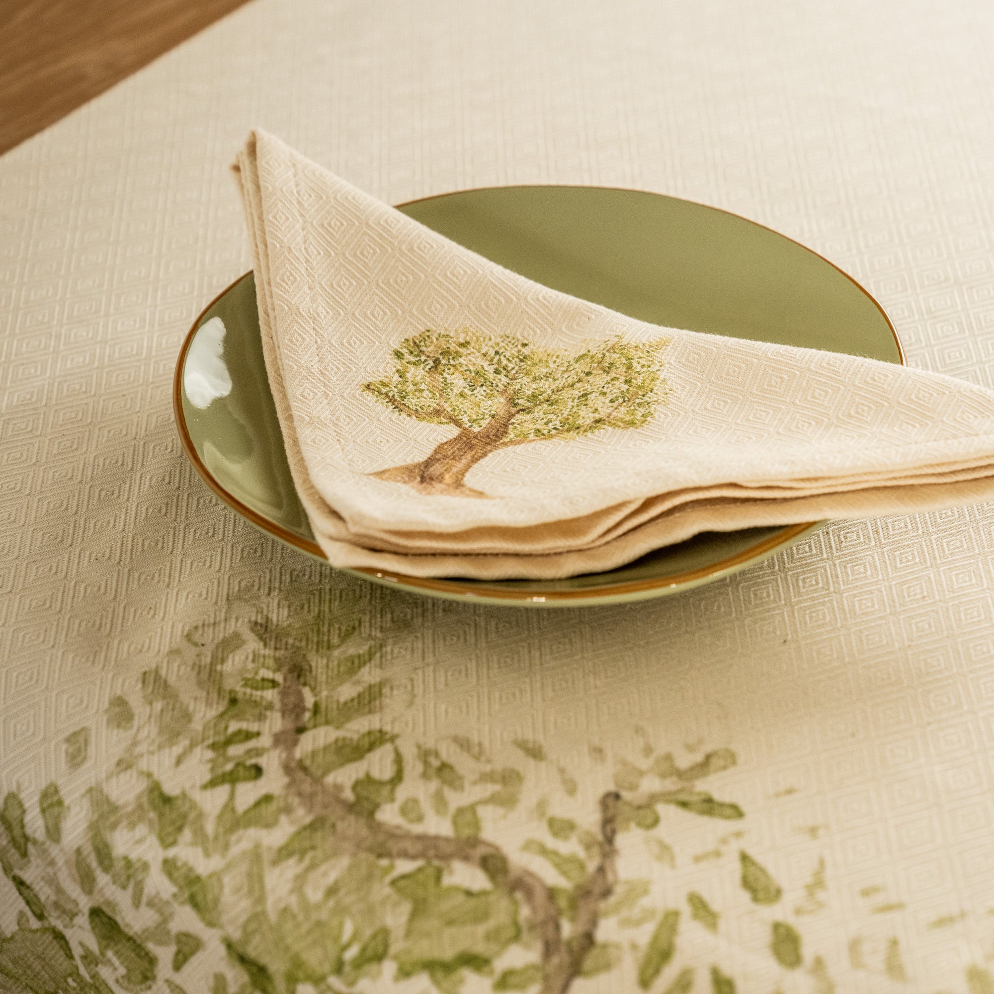 OLIVE TREE NAPKIN