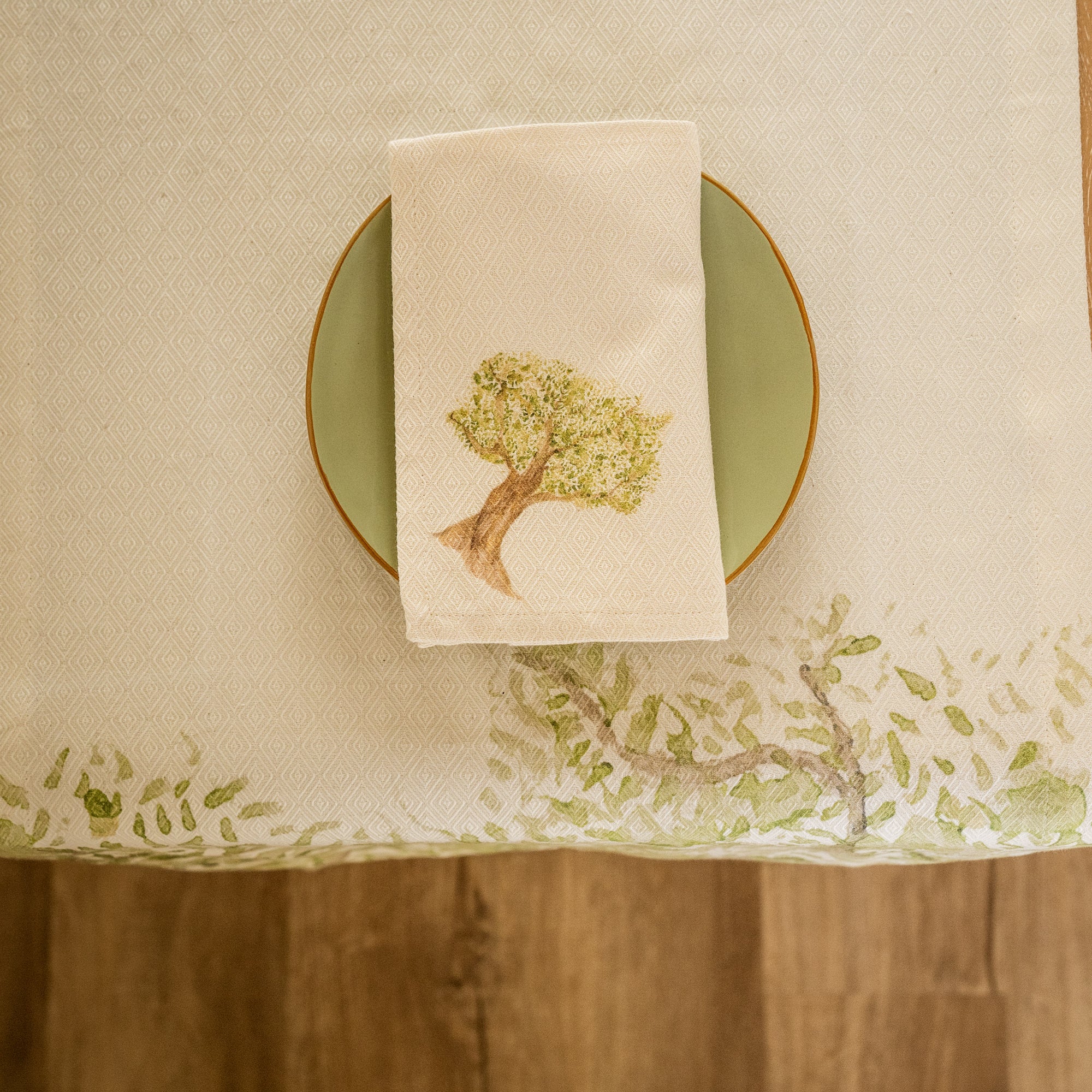 OLIVE TREE NAPKIN