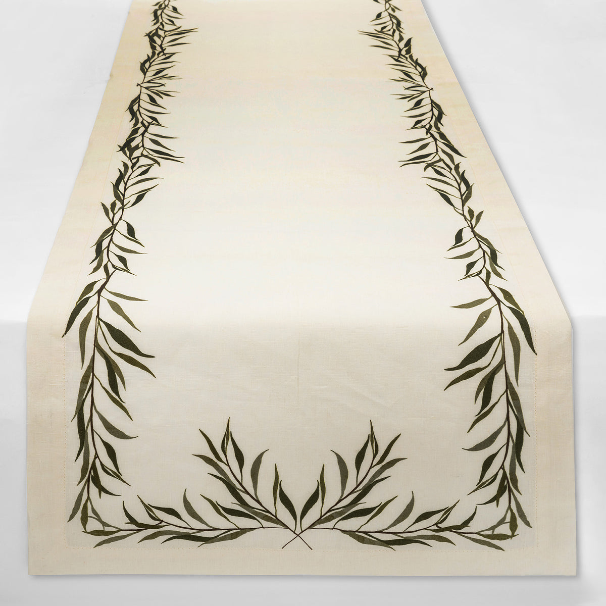 TABLE RUNNER OLIVA LEAF