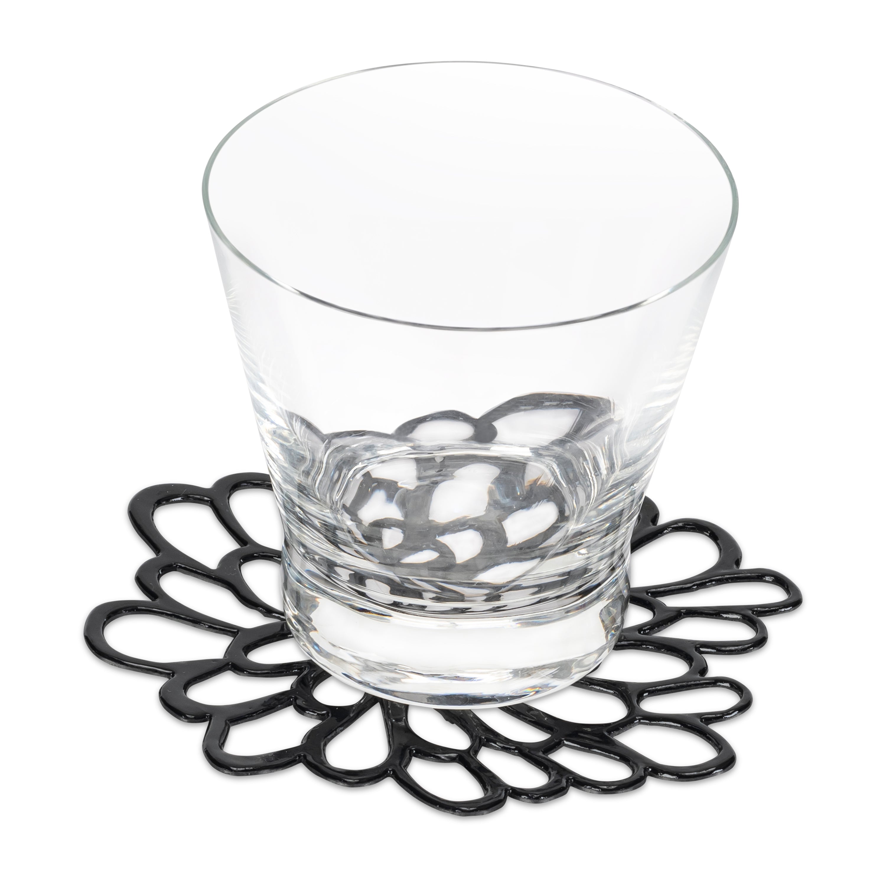 LACEMAT COASTER GLOSSY BLACK