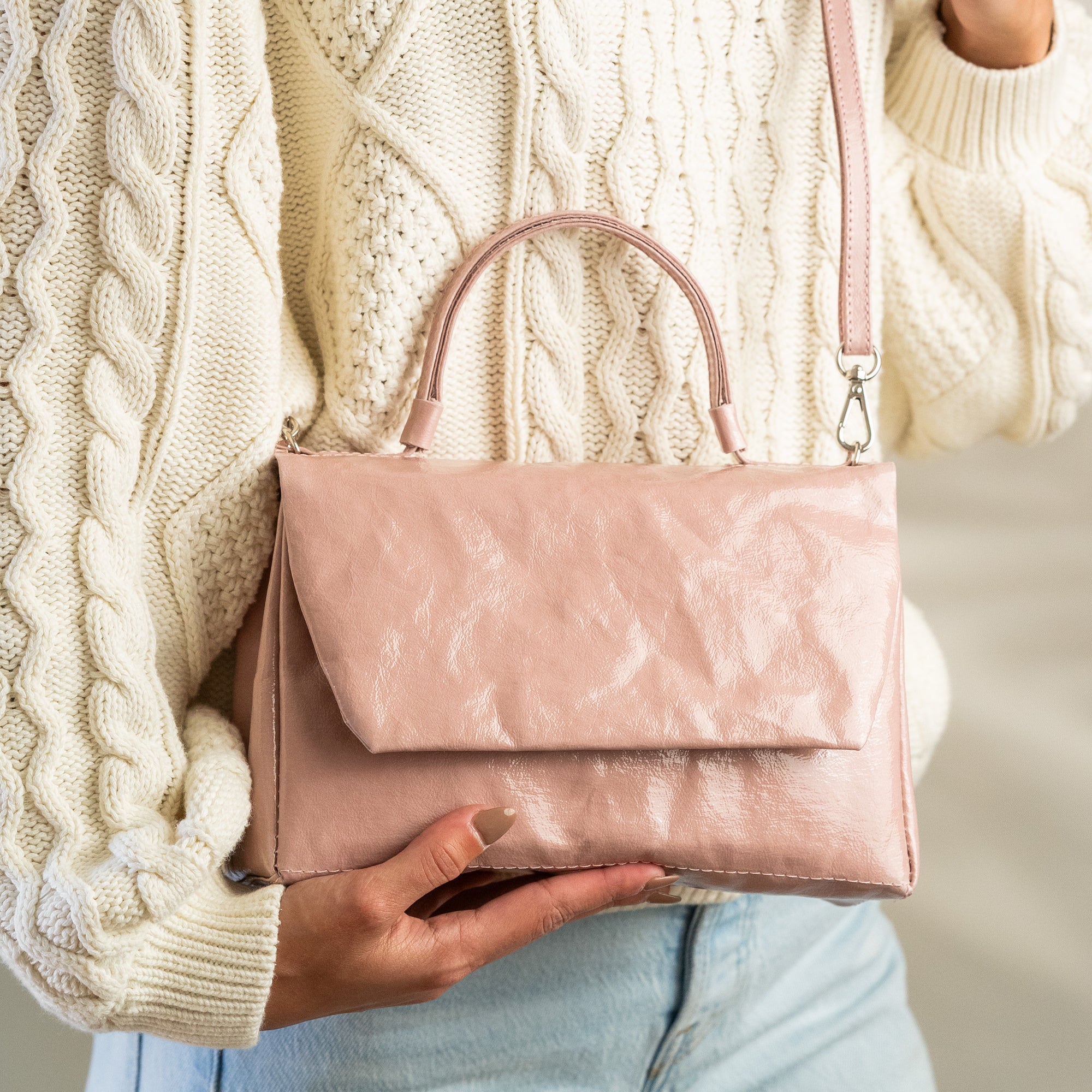 TERME LARGE GLOSSY BAGS