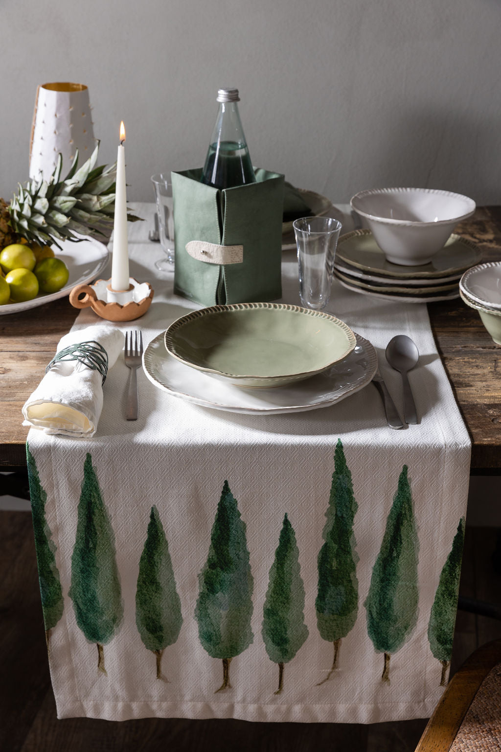CYPRESS TREE TABLE RUNNER