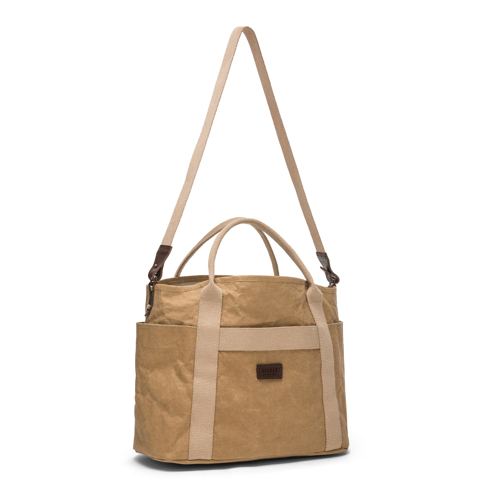 Uashmama Shopper or Diaper Bag | Practical, Pockets, Sustainable, Vacchetta Mou