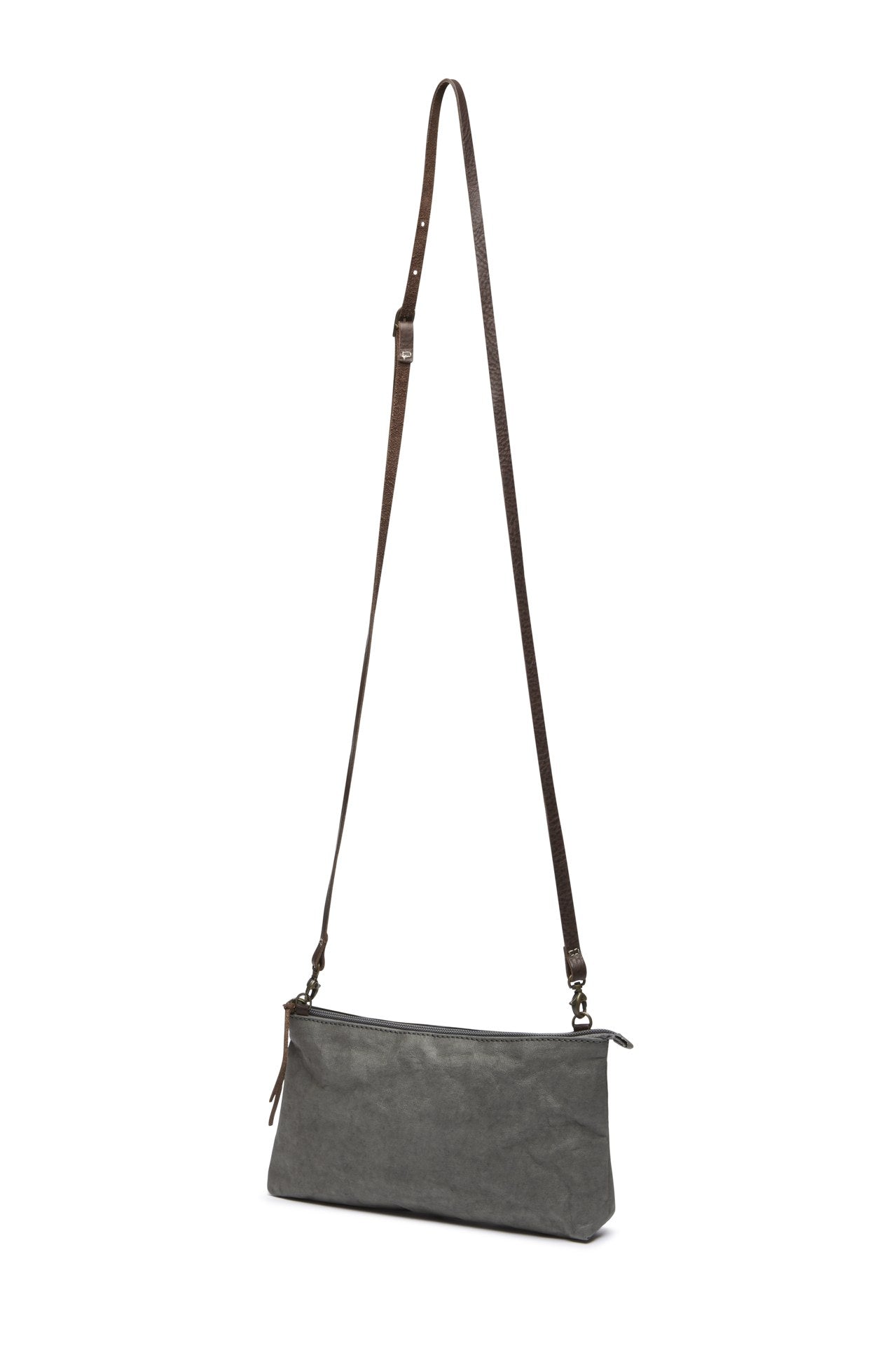 Calvin Klein CK | Women's Pouch Bag | Black Suede Velvet | 6 x 9