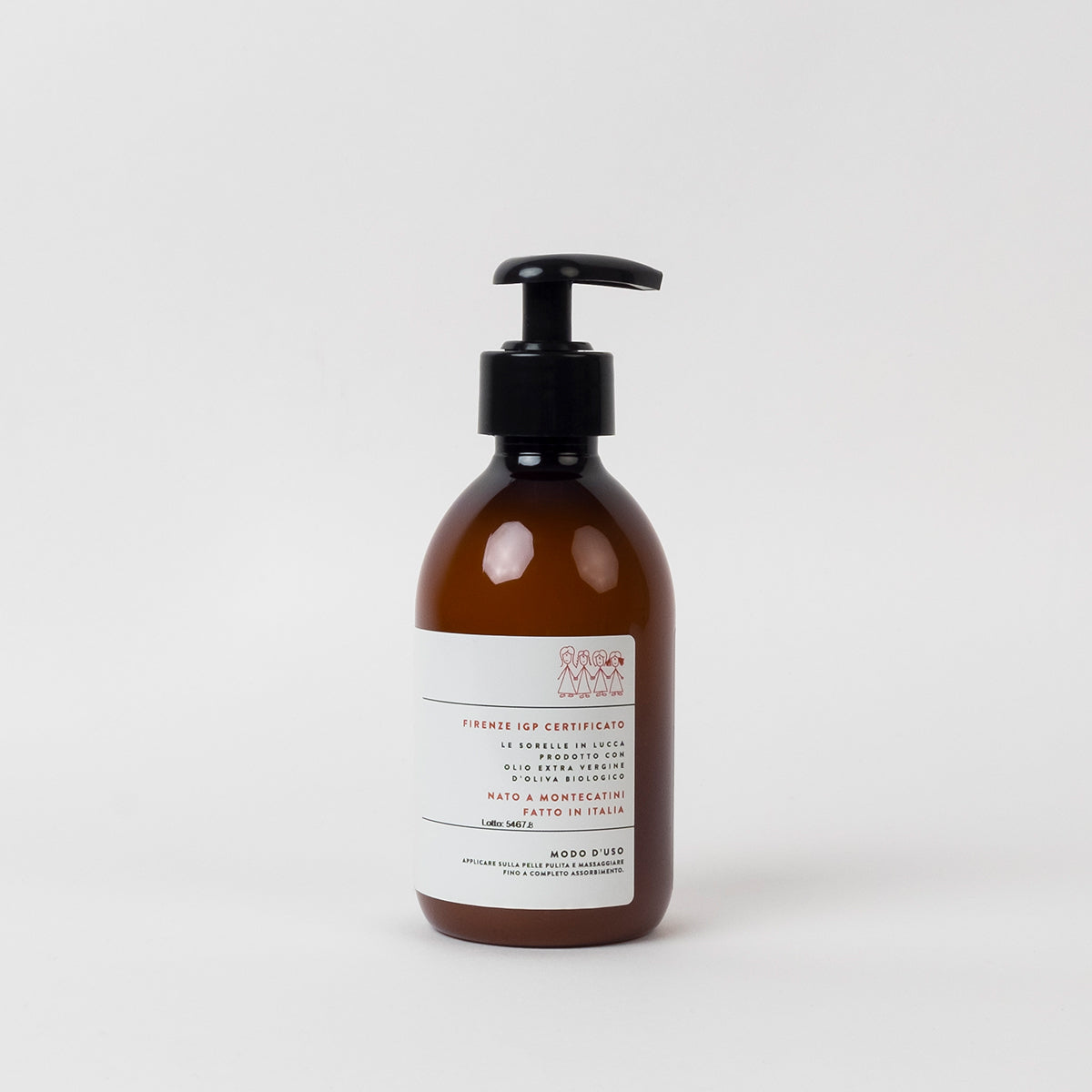 BODY LOTION WITH ORGANIC OLIVE OIL & BERGAMOT